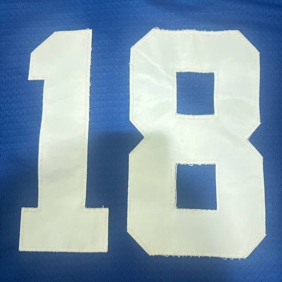 Peyton Manning Indianapolis Colts Reebok NFL Jersey Blue 2XL - Picture 11 of 11
